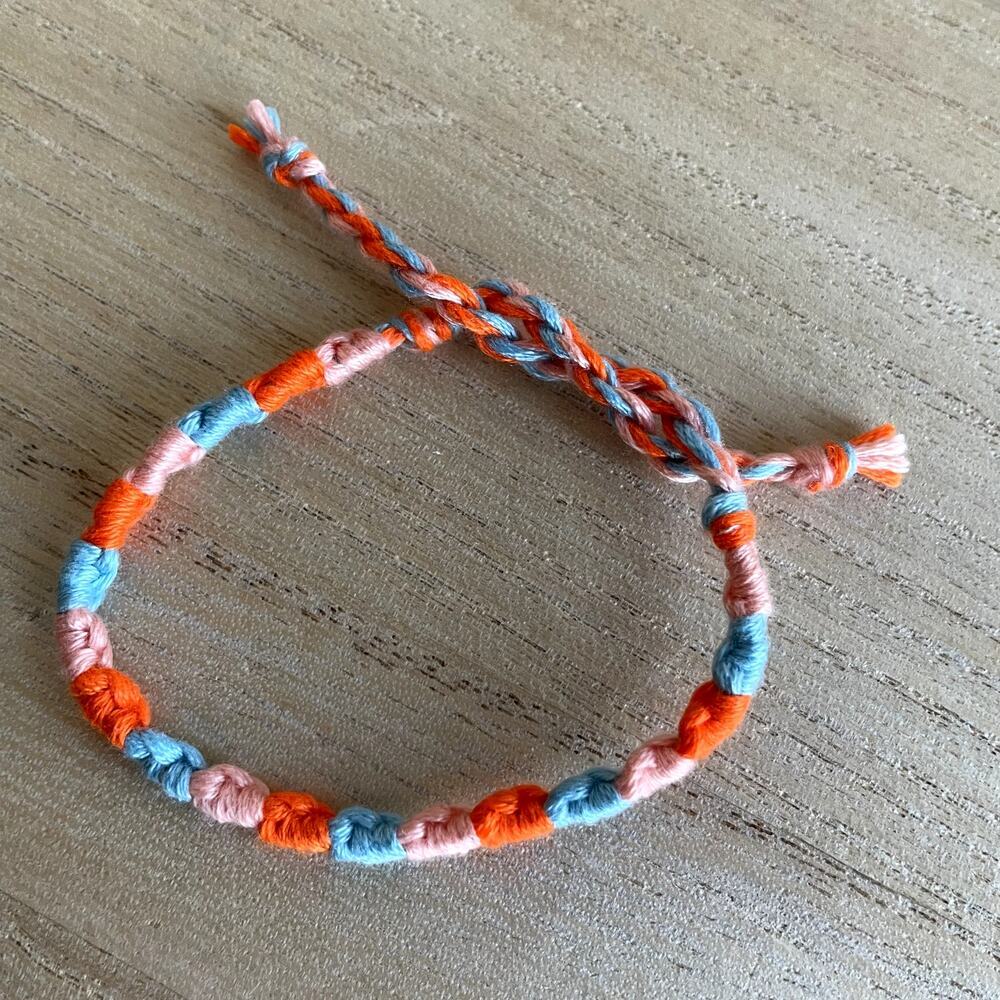 Cleone Bracelet anklet trendy comfortable tie embroidery thread woven gift